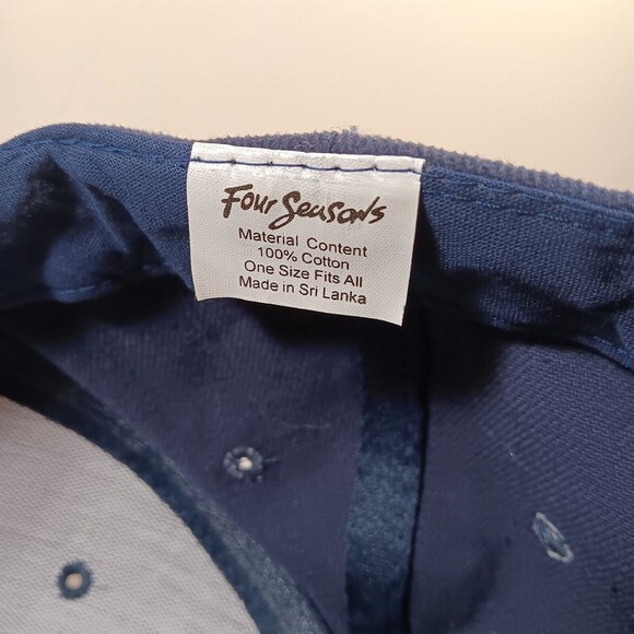 Xavier University Baseball Cap Hat Navy Blue Unisex One Size Fits Academia - Picture 9 of 9